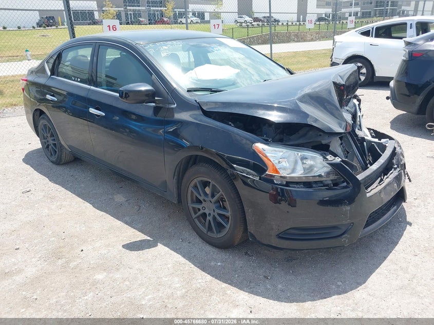 Vin: 3n1ab7apxfy337540, lot: 46265429, nissan sentra s 2015 img_1