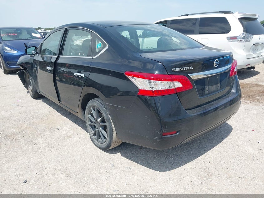 Vin: 3n1ab7apxfy337540, lot: 46265429, nissan sentra s 20153