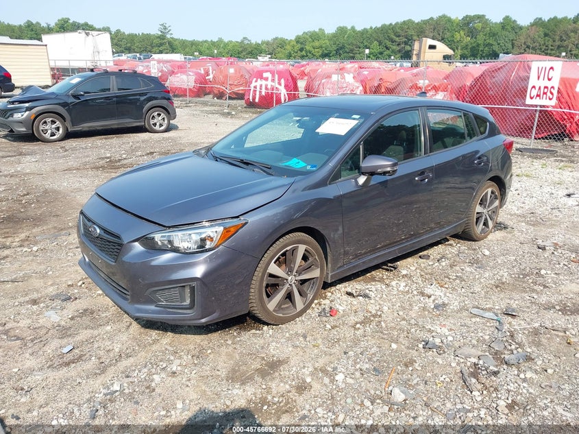 Vin: 4s3gtam65h3725839, lot: 46265441, subaru impreza 2.0i sport 20172