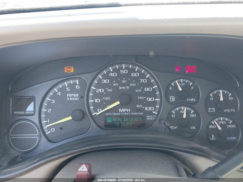 2000 GMC YUKON XL 1500 auction photo 7
