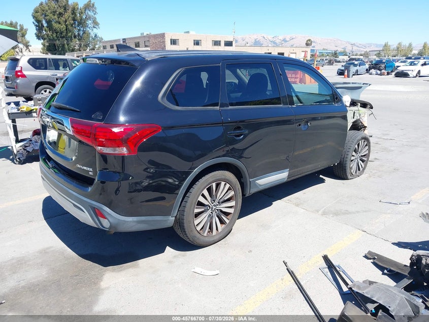 Vin: ja4az3a34kz046525, lot: 46265449, mitsubishi outlander se 20194