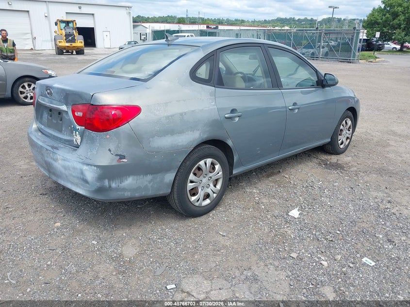 Vin: kmhdu4adxau144014, lot: 46265452, hyundai elantra gls 20104