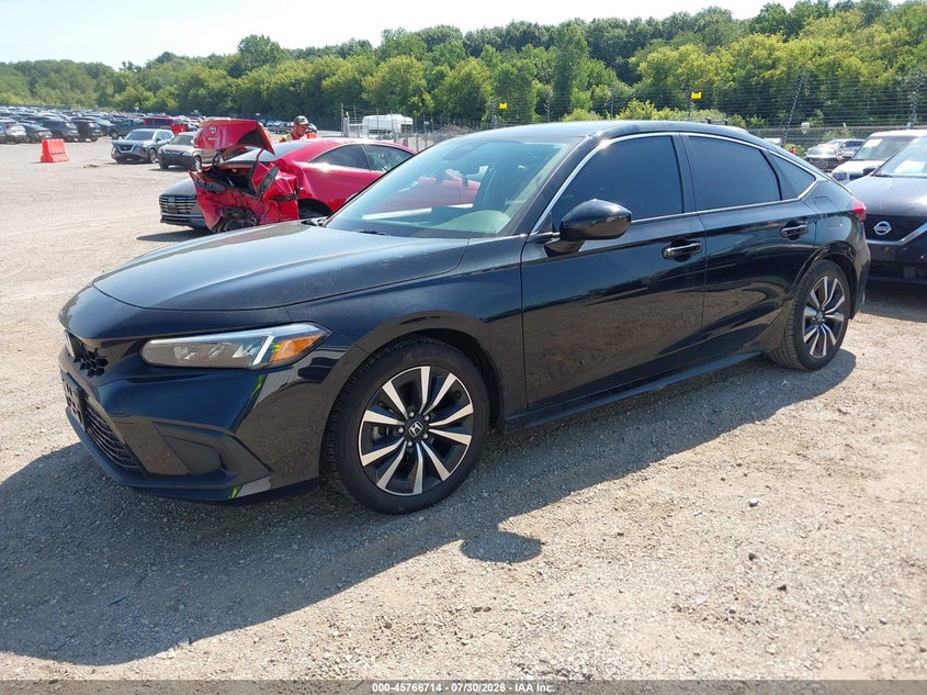 Vin: 19xfl1h76re015907, lot: 46265463, honda civic ex-l 20242