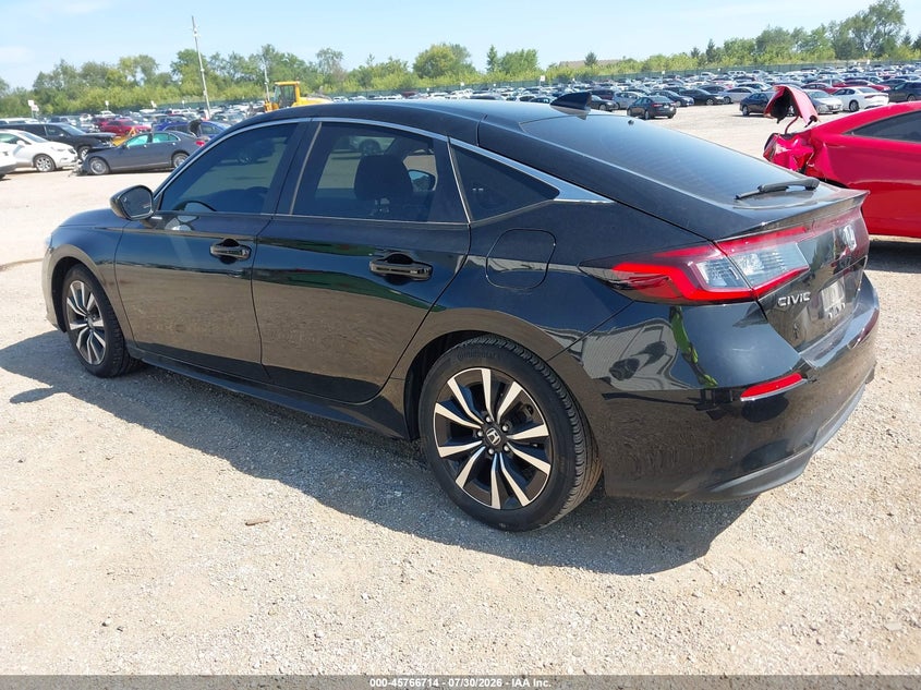 Vin: 19xfl1h76re015907, lot: 46265463, honda civic ex-l 20243
