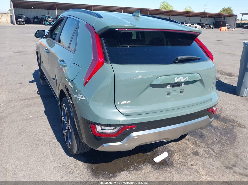 Vin: kndct3le4s5283859, lot: 46265464, kia niro sx touring 20253