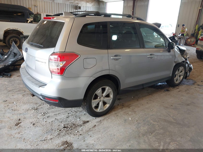 Vin: jf2sjadc6gh557735, lot: 46265465, subaru forester 2.5i premium 20164
