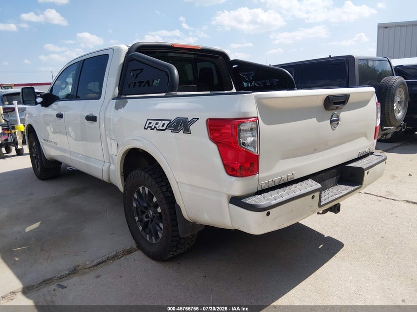 Vin: 1n6aa1e50jn518817, lot: 46265505, nissan titan pro-4x 20183