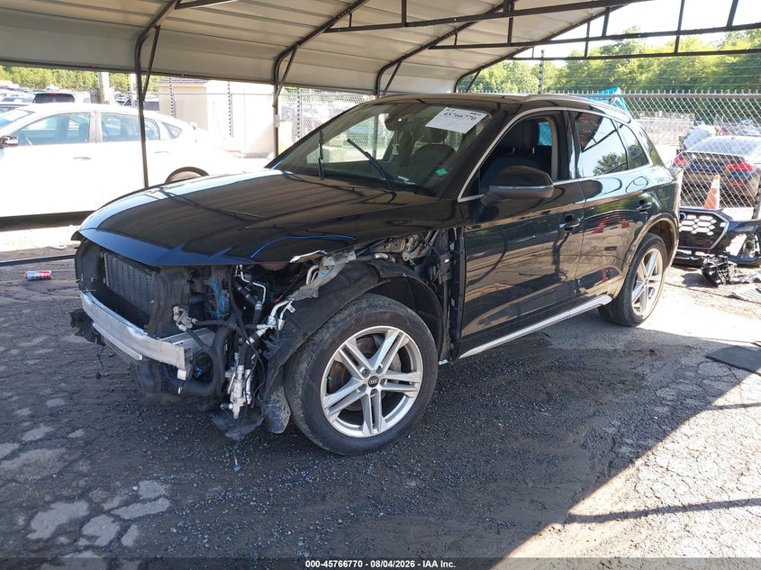 Vin: wa1e2afy2m2026736, lot: 46265519, audi q5 premium plus 55 tfsi e quattro s tronic 20212