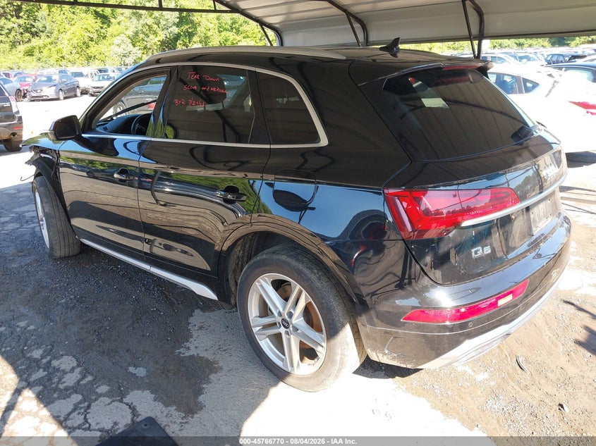 Vin: wa1e2afy2m2026736, lot: 46265519, audi q5 premium plus 55 tfsi e quattro s tronic 20213