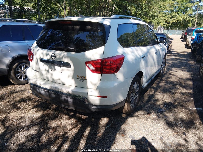Vin: 5n1dr2mn6hc666990, lot: 46265533, nissan pathfinder sv 20174