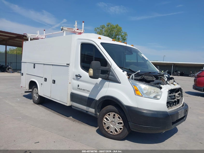 2018 FORD TRANSIT-350 CUTAWAY auction photo 1