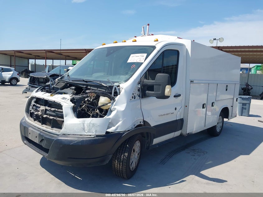 2018 FORD TRANSIT-350 CUTAWAY auction photo 2
