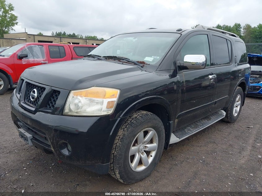 Vin: 5n1aa0nc7bn615621, lot: 46265548, nissan armada sv 20112