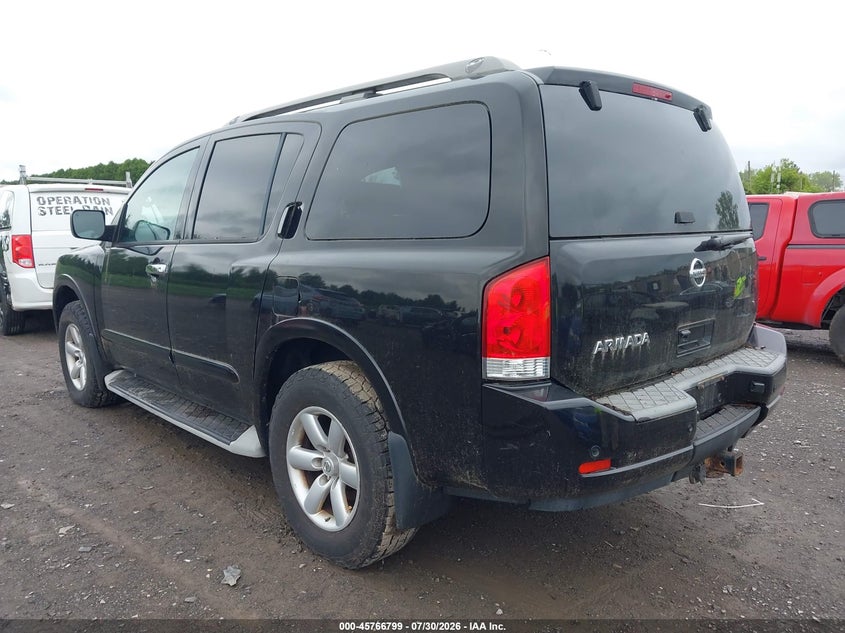 Vin: 5n1aa0nc7bn615621, lot: 46265548, nissan armada sv 20113