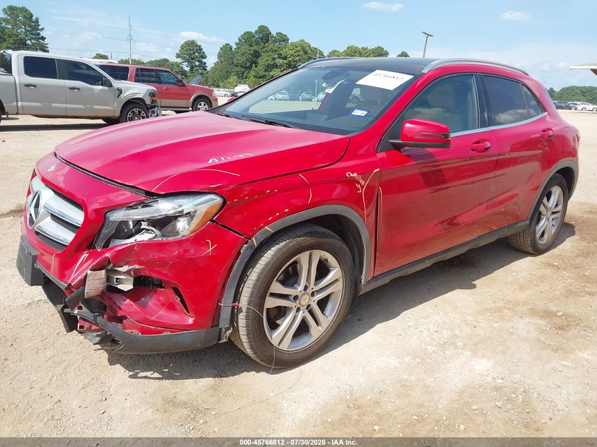 Vin: wdctg4eb7fj179080, lot: 46265561, mercedes-benz gla 250 20152