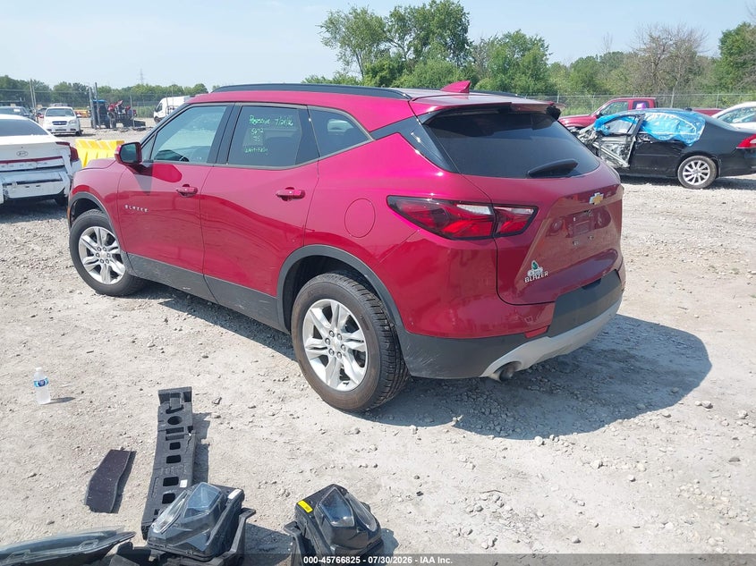 Vin: 3gnkbcrs2ks699918, lot: 46265574, chevrolet blazer 20193