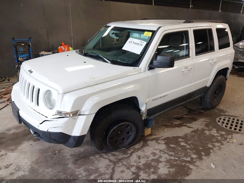 Vin: 1j4nf1gb6bd202347, lot: 46265578, jeep patriot sport 20112