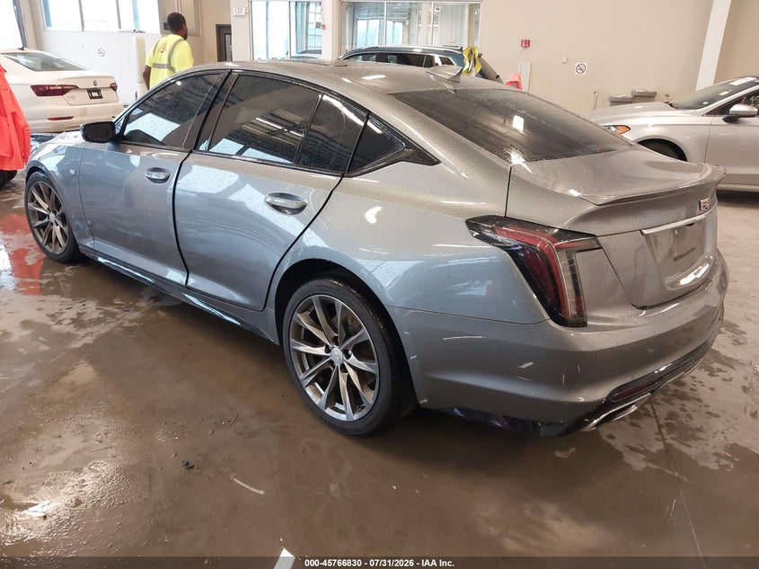 Vin: 1g6dp5rk3l0113589, lot: 46265579, cadillac ct5 sport 20203