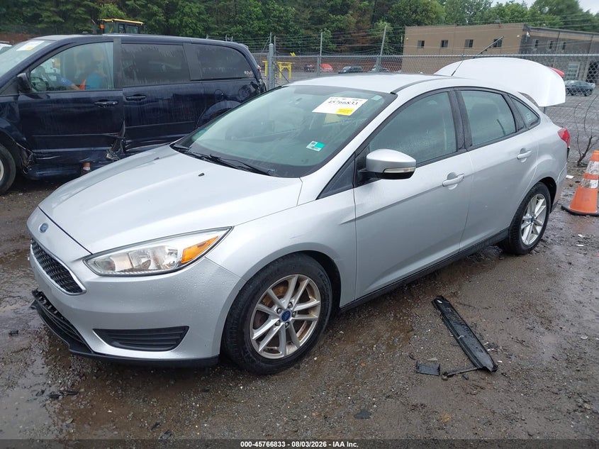 Vin: 1fadp3f28gl303100, lot: 46265582, ford focus se 20162