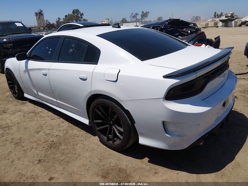 Vin: 2c3cdxgj4nh179658, lot: 46265585, dodge charger scat pack 20223