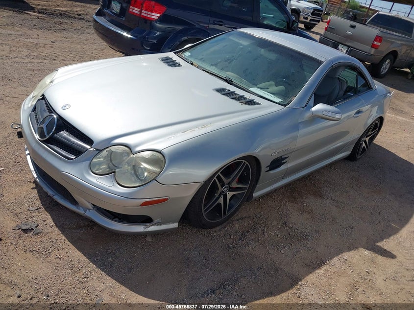 2004 MERCEDES-BENZ SL 55 AMG auction photo 2