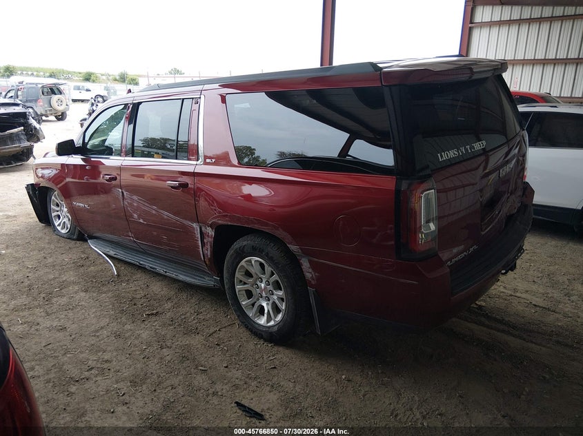 Vin: 1gks2gkc5gr359650, lot: 46265599, gmc yukon xl slt 20163