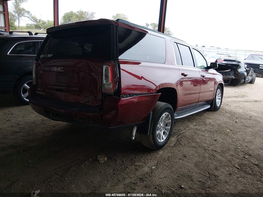 Vin: 1gks2gkc5gr359650, lot: 46265599, gmc yukon xl slt 20164