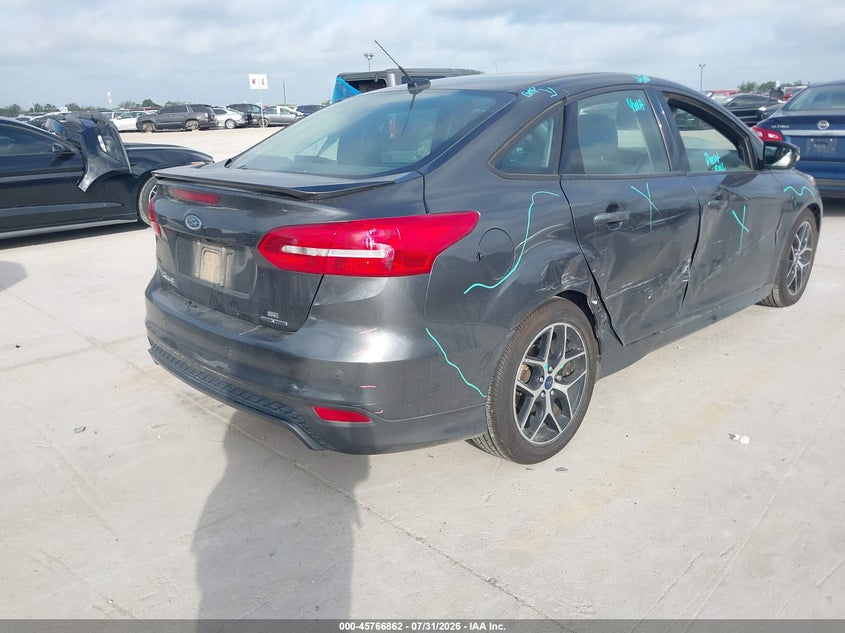 Vin: 1fadp3f27gl289125, lot: 46265611, ford focus se 20164