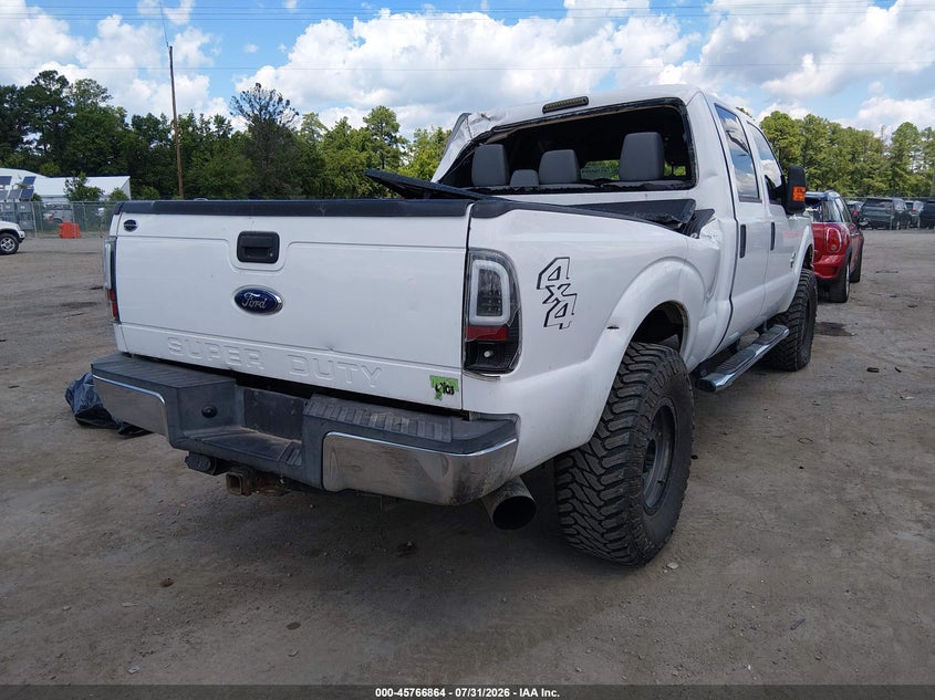 Vin: 1ft7w2bt3dea61805, lot: 46265613, ford super duty f-250 srw xlt 20134
