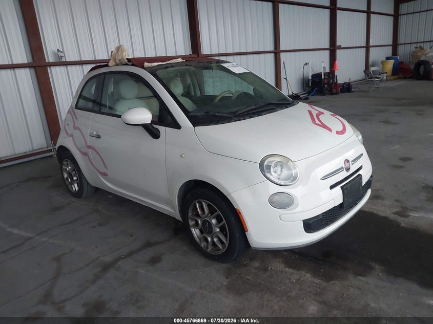 2013 FIAT 500C auction photo 1