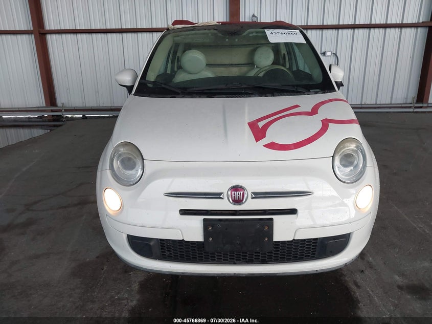 2013 FIAT 500C auction photo 6