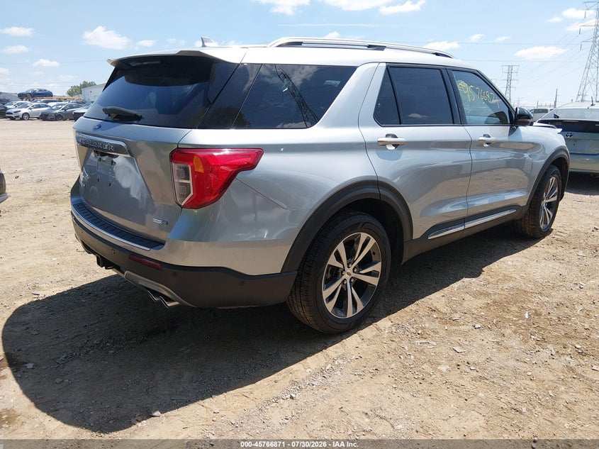 Vin: 1fm5k8hc3lga92628, lot: 46265620, ford explorer platinum 20204