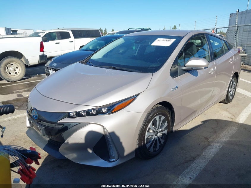 Vin: jtdkamfp7m3194791, lot: 46265638, toyota prius prime le 20212
