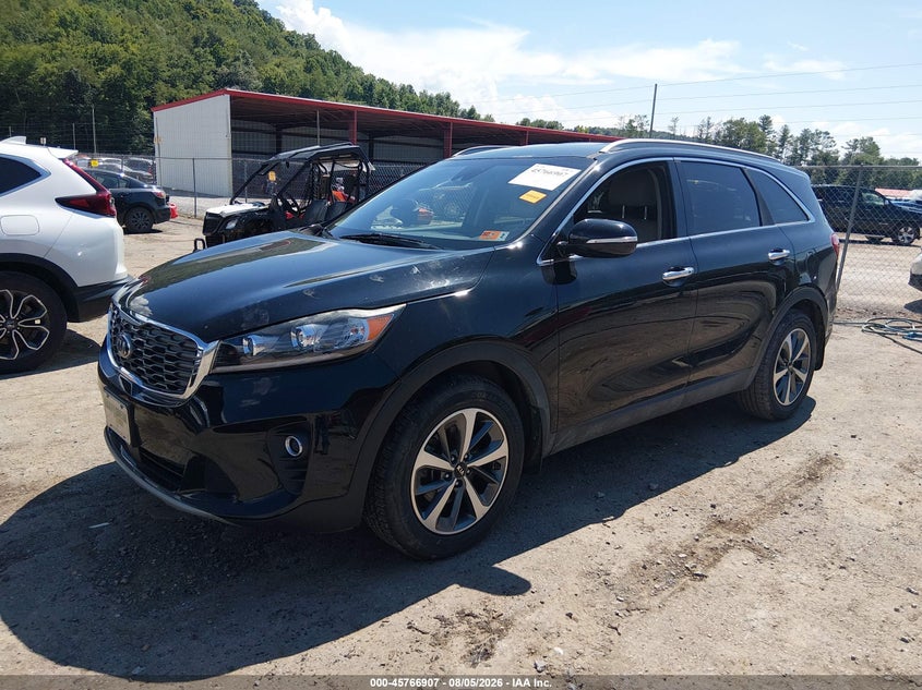 Vin: 5xyph4a55kg506526, lot: 46265656, kia sorento 3.3l ex 20192
