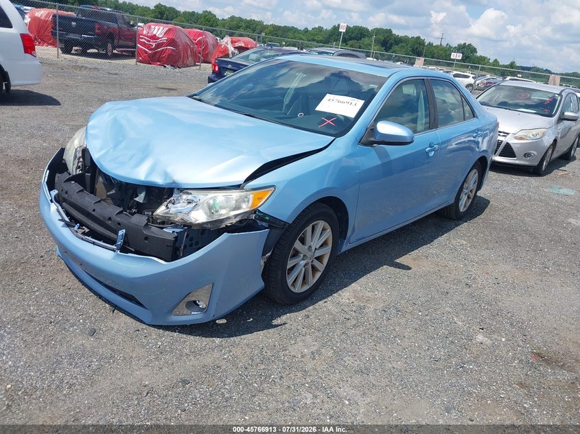 2012 Toyota Camry, Front End, IAAI, VIN 4T4BF1FK4CR235635 — photo 2