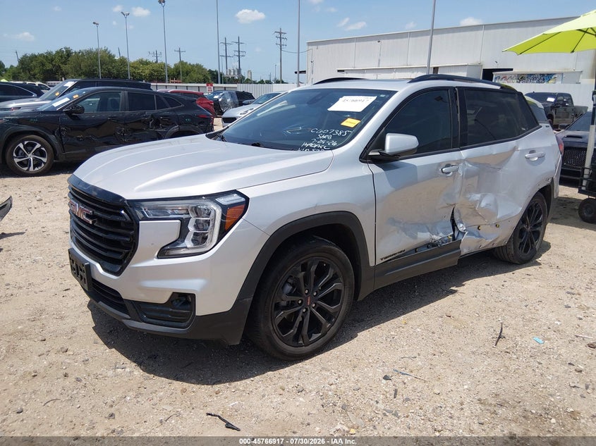 Vin: 3gkalpev1nl255733, lot: 46265666, gmc terrain fwd slt 20222