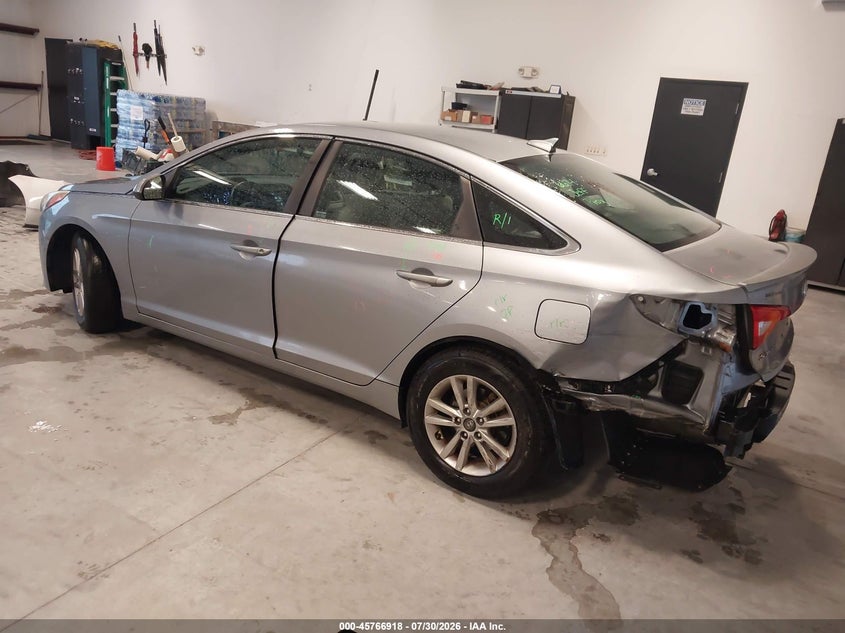 Vin: 5npe24afxgh352431, lot: 46265667, hyundai sonata se 20163