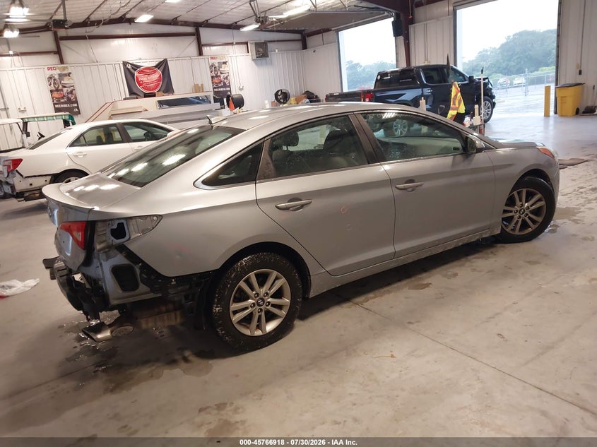 Vin: 5npe24afxgh352431, lot: 46265667, hyundai sonata se 20164