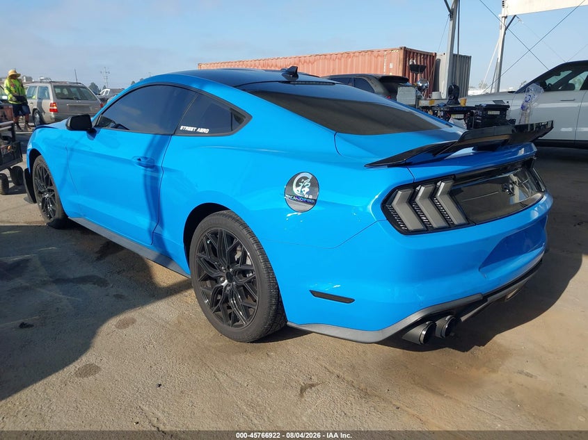 Vin: 1fa6p8th0n5127398, lot: 46265671, ford mustang ecoboost fastback 20223