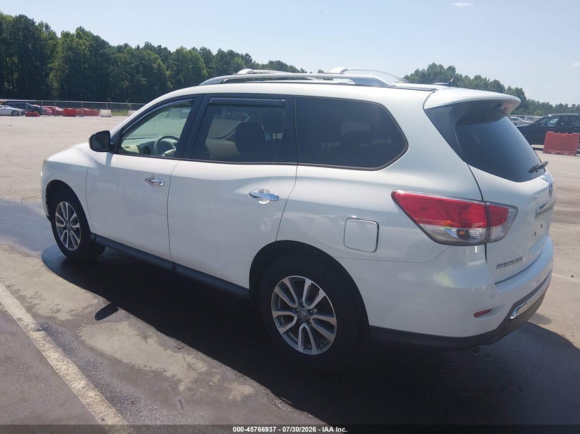 Vin: 5n1ar2mm7dc622730, lot: 46265686, nissan pathfinder sv 20133