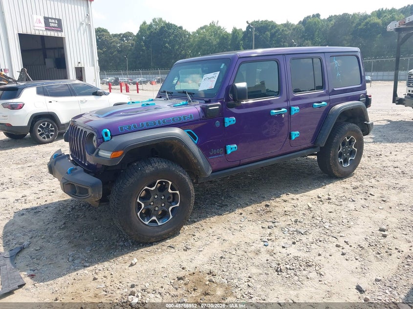 2023 JEEP WRANGLER 4XE auction photo 2