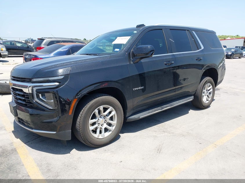 Vin: 1gns5mrdxsr166362, lot: 46265702, chevrolet tahoe 2wd ls 20252