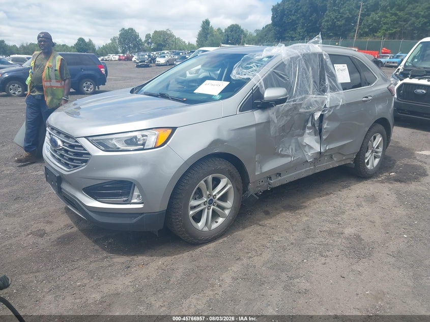 Vin: 2fmpk4j9xlbb57367, lot: 46265706, ford edge sel 20202