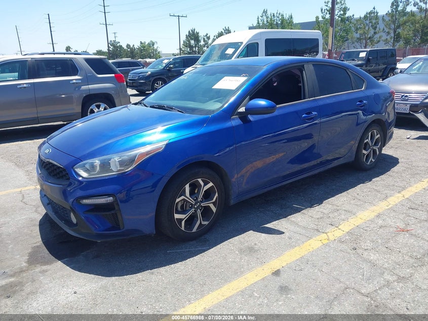 Vin: 3kpf24ad6ke115130, lot: 46265735, kia forte lxs 20192