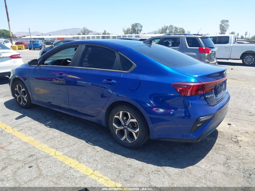 Vin: 3kpf24ad6ke115130, lot: 46265735, kia forte lxs 20193