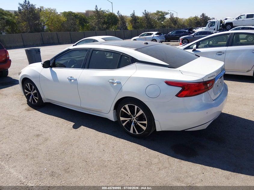 Vin: 1n4aa6ap7hc442046, lot: 46265744, nissan maxima 3.5 platinum 20173