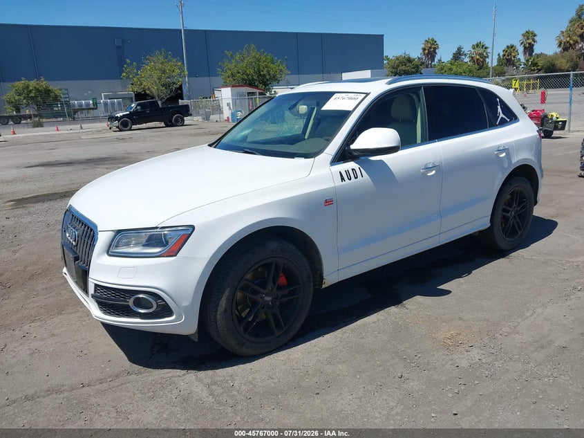 Vin: wa1d7afp8ha002487, lot: 46265749, audi q5 3.0t premium plus 20172