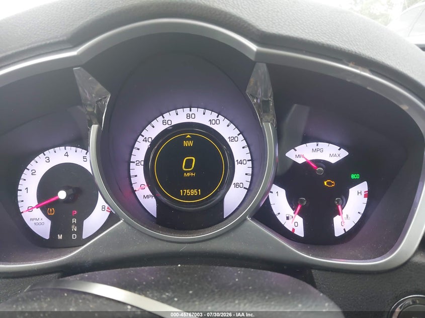 CADILLAC SRX 2012 VIN 3GYFNDE31CS578184