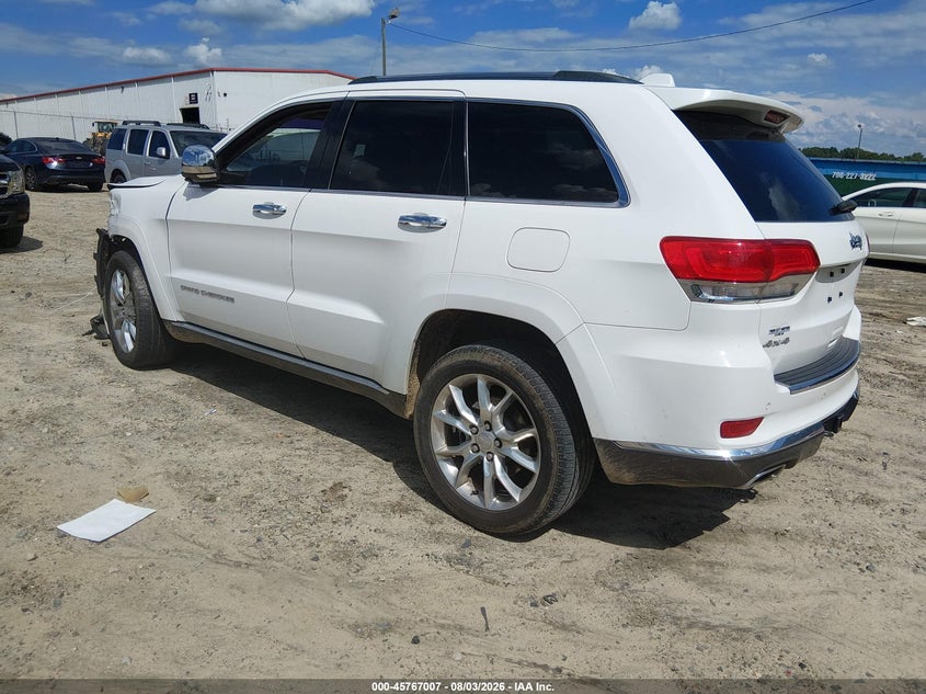 Vin: 1c4rjfjt1fc831000, lot: 46265756, jeep grand cherokee summit 20153