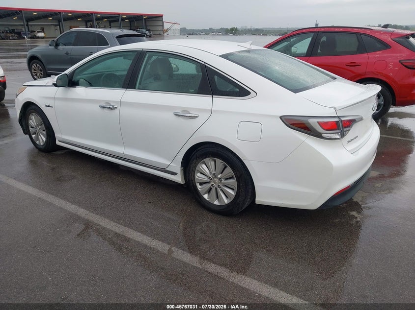 Vin: kmhe24l16ga036531, lot: 46265780, hyundai sonata hybrid se 20163